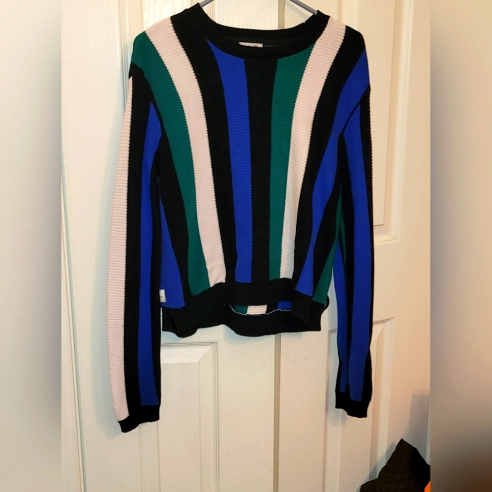 Hurley striped long sleeve sweater